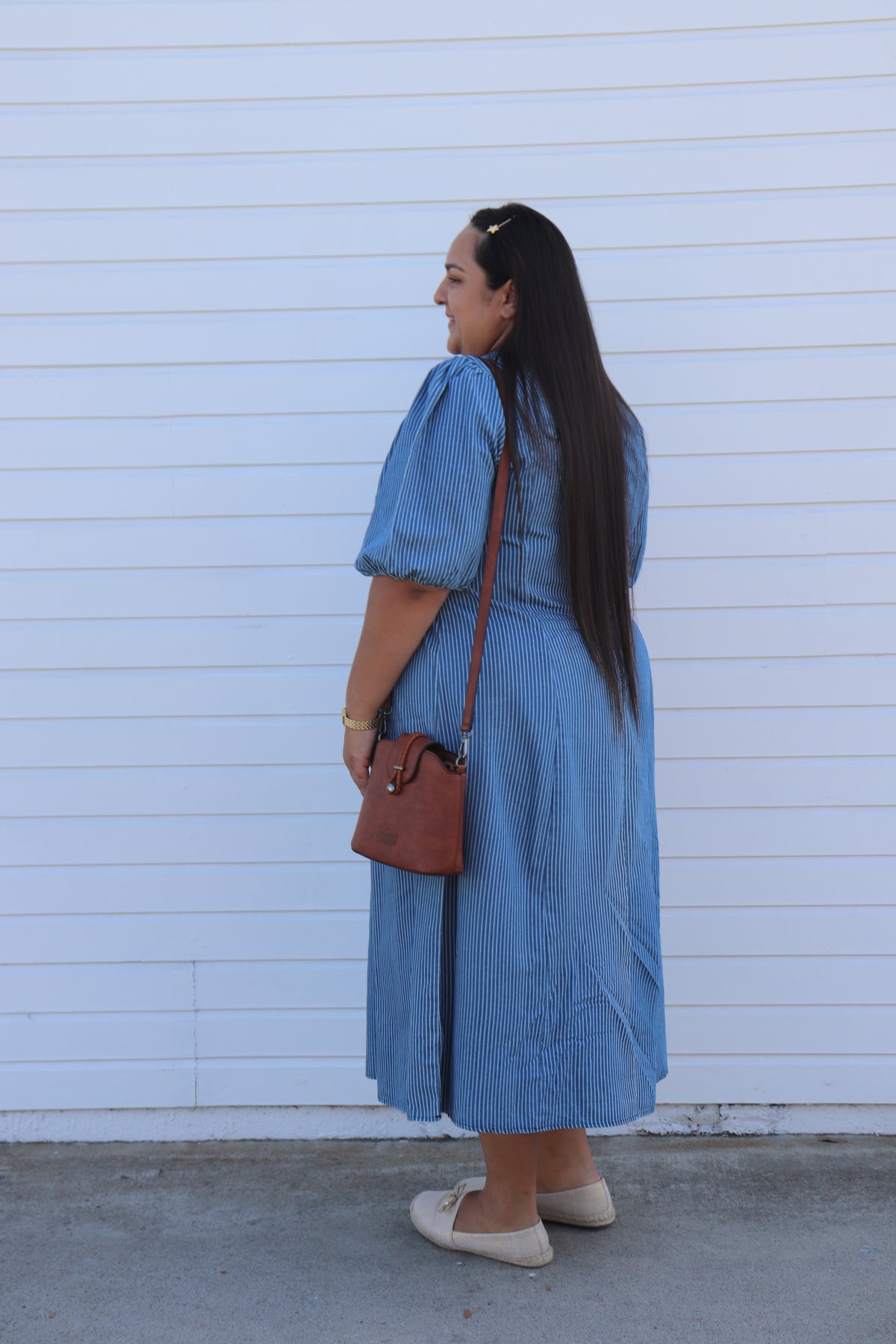 Maisie Dress in Denim