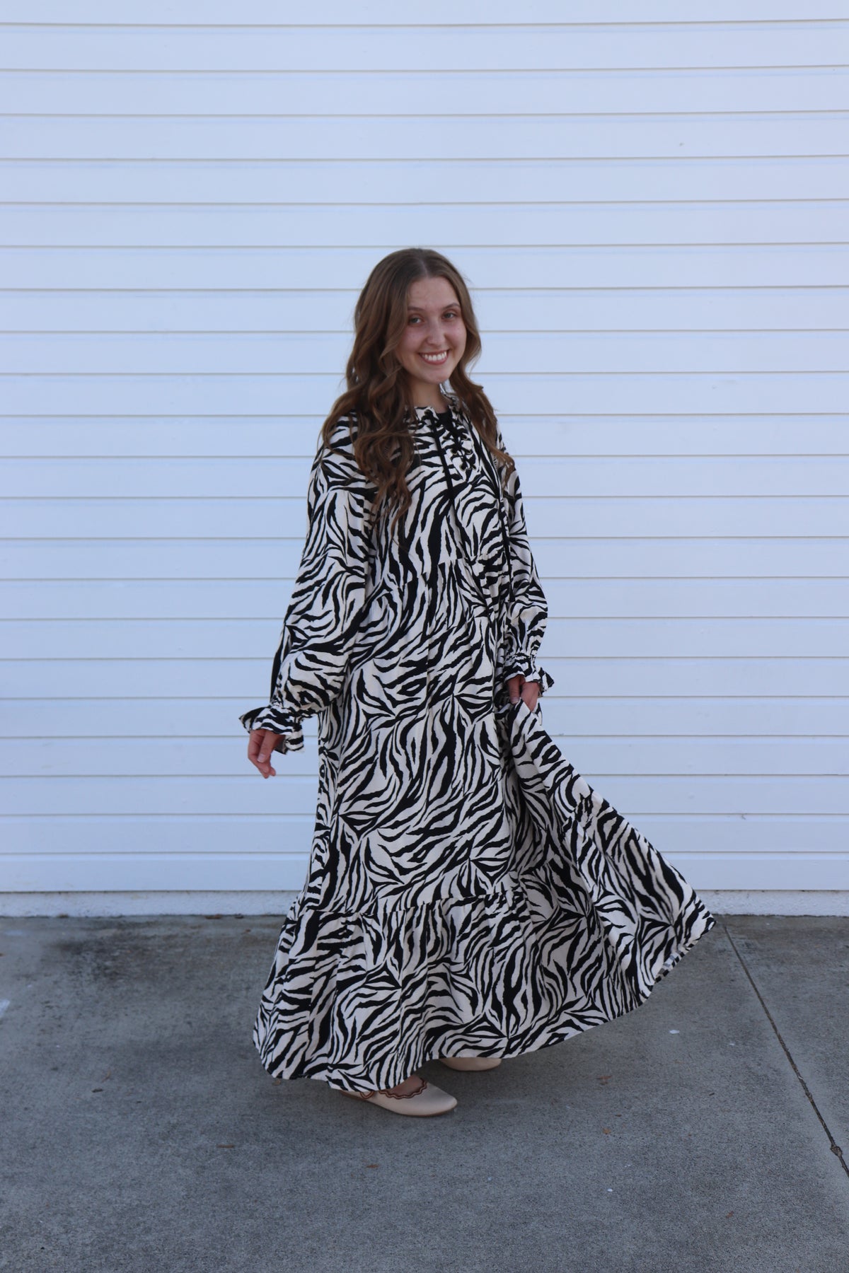 Wren Dress in Black
