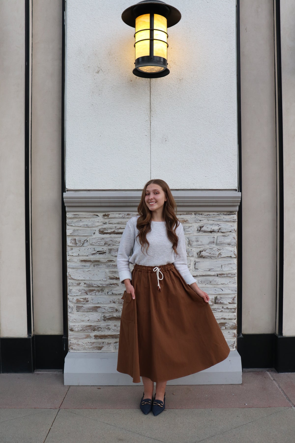 Ella in Caramel Brown